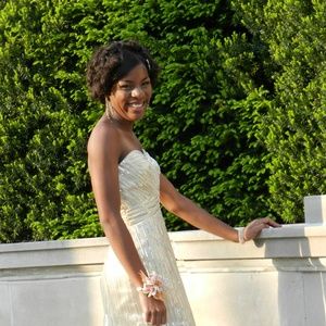 Champagne Prom Dress